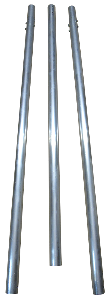Мачта алюминиевая сборная 4,5 метра с/к (d50 мм)