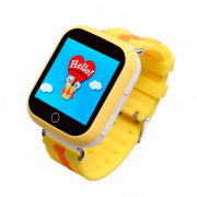 Умные детские часы Smart Baby Watch Q90 (Желтый)