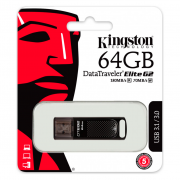 Флеш-накопитель USB 3.1 64GB Kingston DataTraveler Elite G2 (металл)