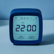 Часы с термометром Xiaomi Qingping Bluetooth Smart Alarm Clock, голубые (CGD1), фото 2 из 4