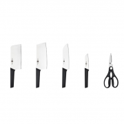 Набор кухонных ножей Xiaomi Huo Hou Fire Kitchen Steel Knife Set с подставкой (6 предметов) HU0057, фото 3 из 3