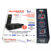 Ресивер LUMAX DV-3218 HD (DVB-T2, DVB-C, Wi-Fi, обуч. пульт), фото 7 из 7