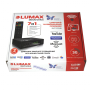 Ресивер LUMAX DV-2122 HD (DVB-T2, DVB-C, Wi-Fi), фото 7 из 7